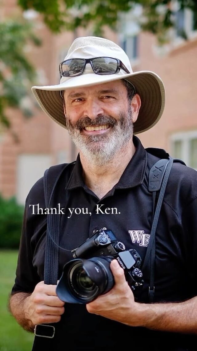 You may not know his name, but we promise you know his work. And for the last 27 years, he's shown us the soul of a university and her culture through his eyes, mind and lens. 

There's only one Ken Bennett, and we're as grateful for the gifts of his talent as we are sad to see him retire. 

Thank you, Ken.