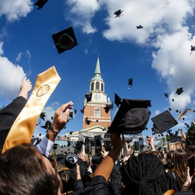 #WFUGrad weekend has arrived. Congratulations to our professional school Deacs as you cross the stage to be hooded this weekend! Wherever you go next, we know you will make us proud. 

Livestreams and a schedule of events are available at the link in our profile. commencement.wfu.edu. 

#wfugrad