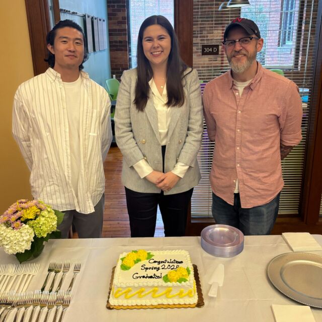 Congratulations to our graduates Yijia Zhong (MFA '24), Sydney Johnson (MA/MFA '24), and Jason Baum (MFA '24)! 👏 💐 🥂 

The DFP had our annual graduation screening on Friday night in Brookstown and then the Graduate School Hooding and Commencement Ceremony on Saturday afternoon. Some students who graduated in 2023 came back to attend the official ceremony — Zaria Davis (MA '23), Taylor Rogers (MFA '23), and Jinglin Zeng (MFA '23).

Thanks to everyone who attended Friday's screening or the ceremony on Saturday. It was a great weekend and we're so happy for our grads!

(And shoutout to Sheridan Coats (MFA '25) for the amazing dry erase board artwork 😁) 

.
.
.
.
#docfilmmaking #docfilmprogram #documentary #videoproduction #documentaryfilm #documentaryfeature #docfilm #wakeforest #indiefilmmaking #nc #camelcity #mywsnc #myws #wsnc #filmlife #indiefilmmaker #filmmakinglife #filmmakersworld #film #independentfilm #filmschool #videoproduction #moviemaking #filmprogram