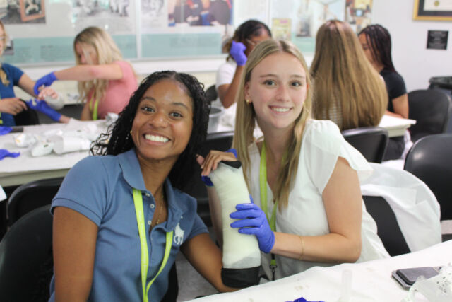 The Sports Medicine Institute is a chance for students to explore the world of medicine with a focus on orthopedic surgery. 

Students experience medical rotations, complete casting and suturing workshops, and hear from many professionals about their career paths. It's a fantastic way to try out a career in the sports medicine industry.

#PreCollege #PreMed #WakeForest #SummerImmersion